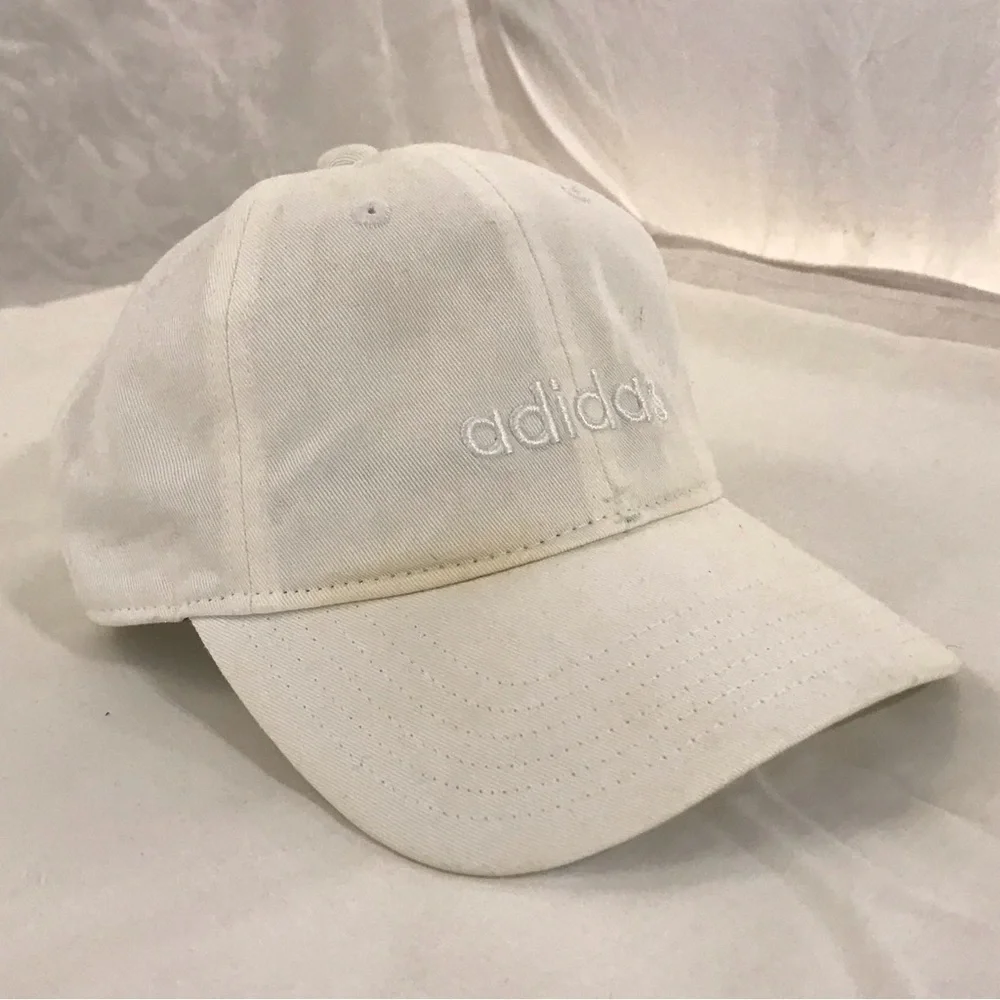Adidas Adjustable White Ball Cap
